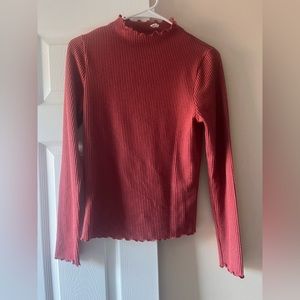pink longsleeve top